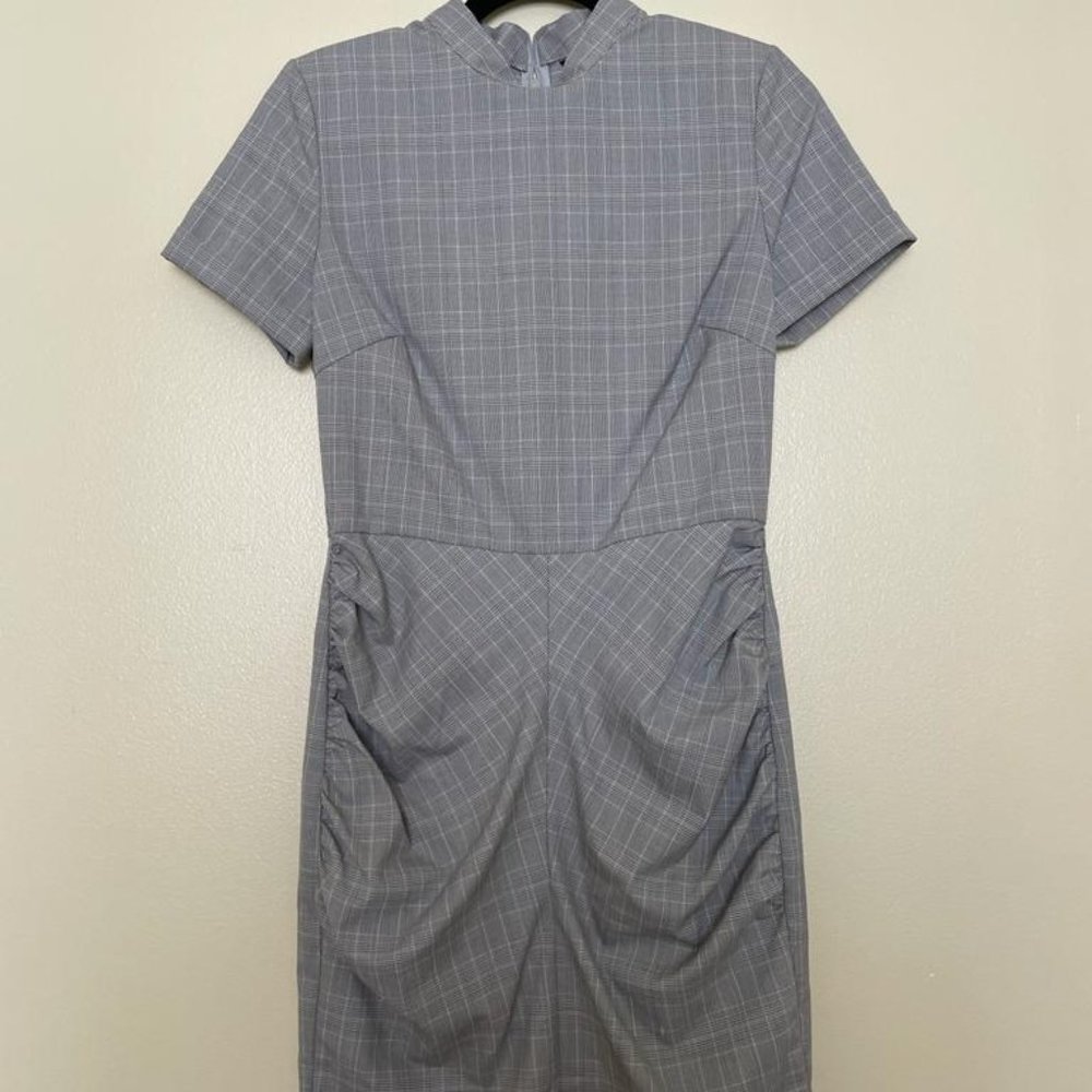 Zara Plaid Mini Dress